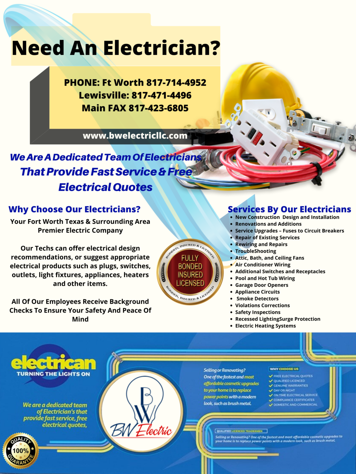 Electrician Fort Worth Fort Worth Electricians